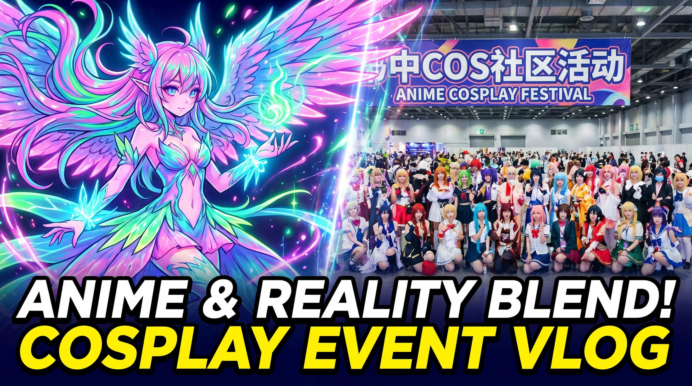 蘑菇视频,二次元：漫展Cosplay活动合影